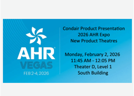 2026 AHR | Condair New Product Presentation