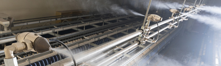 Humidity enhances productivity at VMT Spinning in India